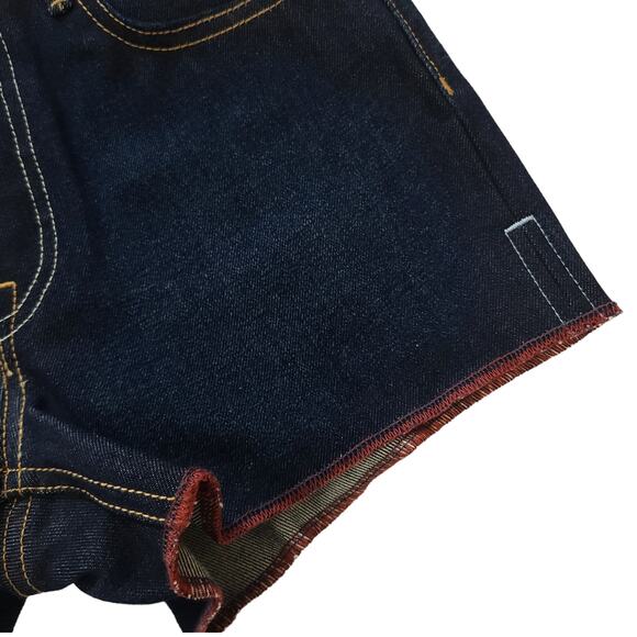 GRLFRND unfinished Helena denim jeans shorts in Death Valley Size 23 NEW - Picture 4 of 6